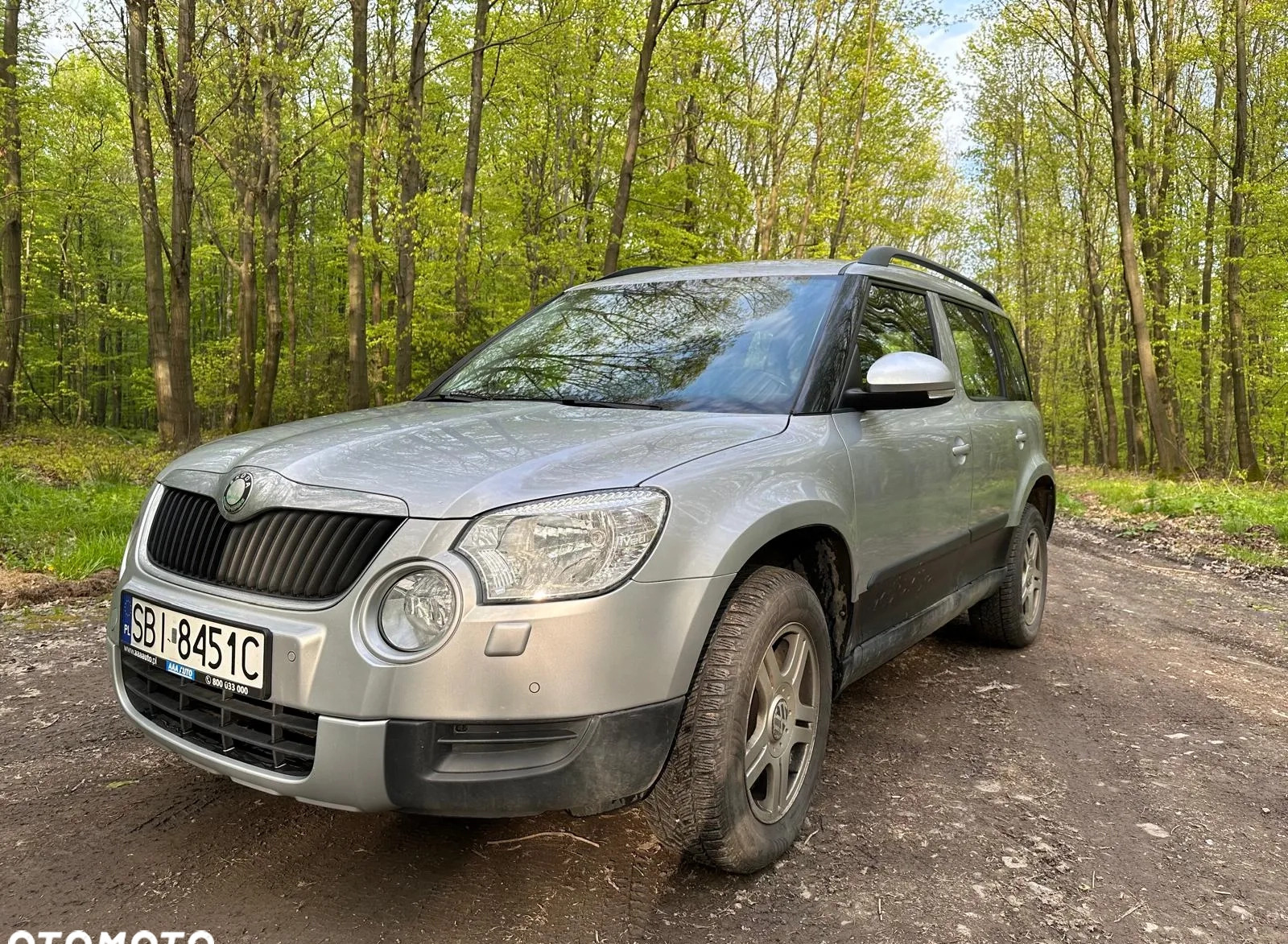 Skoda Yeti cena 28500 przebieg: 179500, rok produkcji 2009 z Biała małe 67